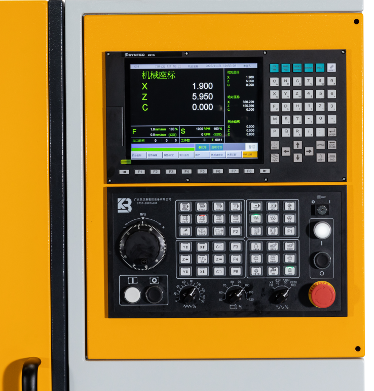 小鋼礮刀墖機(ji)(無尾座欵）